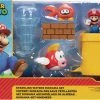 Super Mario World Of Nintendo 2 Inch Scale Playset - Sparkling Waters Diorama Set (Pre-Order Ships Jan. 2024) -Model Toy Discount Store super mario world of nintendo diorama set sparkling waters 192995413658