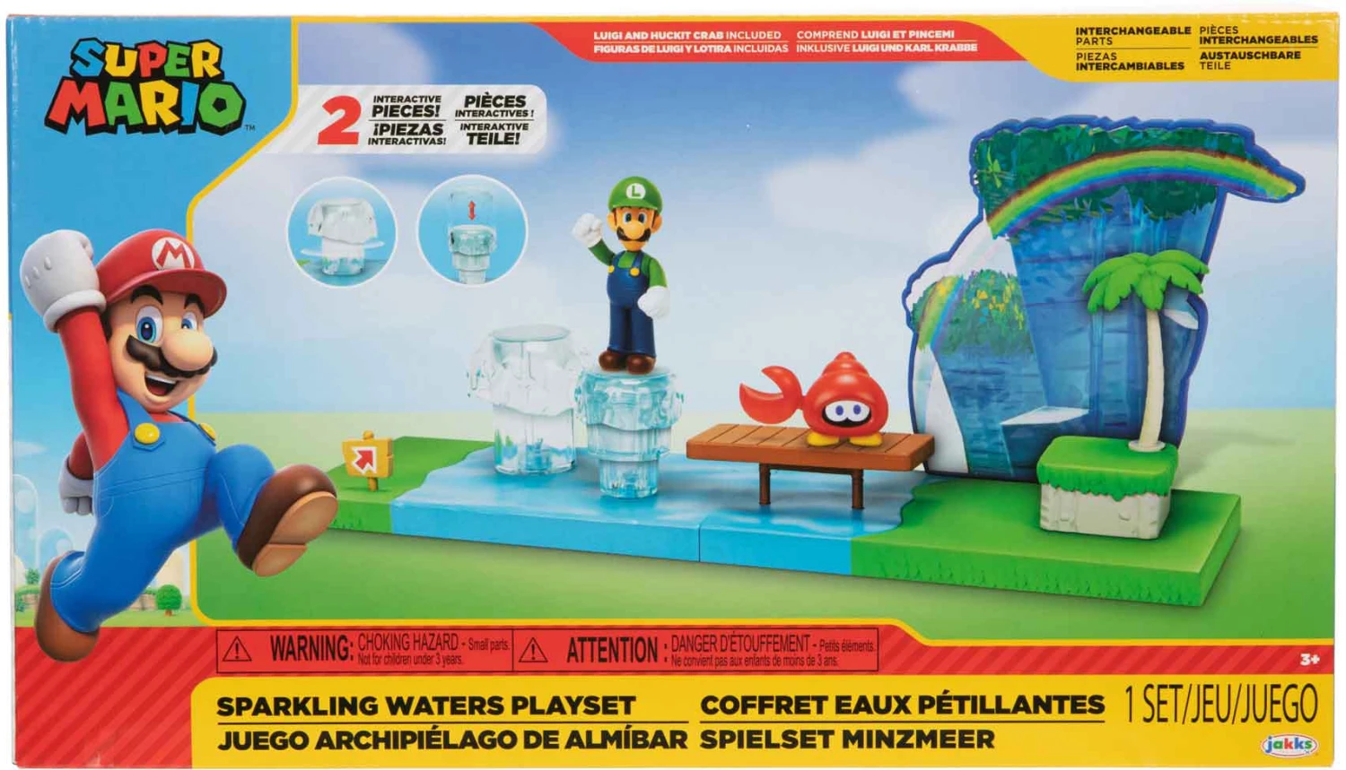 Super Mario World Of Nintendo 2 Inch Scale Playset - Sparkling Waters Playset (Pre-Order Ships Jan. 2024) 3 Super Mario World Of Nintendo 2 Inch Scale Playset - Sparkling Waters Playset (Pre-Order Ships Jan. 2024)