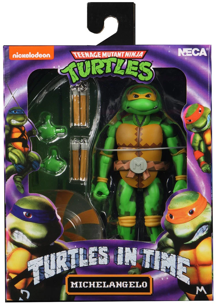 Teenage Mutant Ninja Turtles 6 Inch Action Figure Turtles In Time Series 2 - Michelangelo 3 Teenage Mutant Ninja Turtles 6 Inch Action Figure Turtles In Time Series 2 - Michelangelo