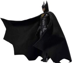 The Flash 6 Inch Action Figure S.H. Figuarts - Batman (Michael Keaton) (Pre-Order Ships Feb. 2024)