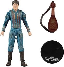 The Witcher Netflix 7 Inch Action Figure Wave 1 - Jaskier With Multi Heads -Model Toy Discount Store the witcher netflix wave 1 jaskier with multi heads 787926138023 loose