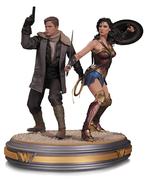 Wonder Woman Movie 13 Inch Statue Figure - Wonder Woman & Steve Trevor 3 Wonder Woman Movie 13 Inch Statue Figure - Wonder Woman & Steve Trevor